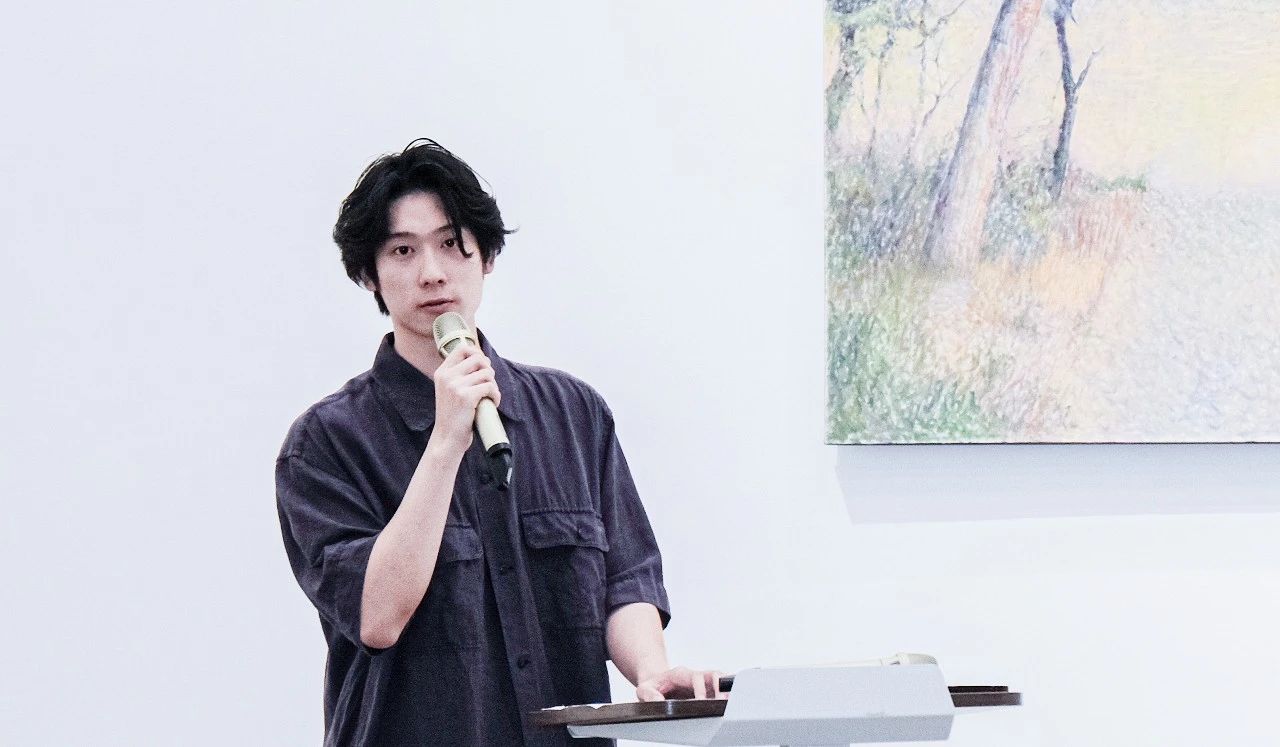 新势界·西安青年油画艺术展青年艺术家代表李海星先生致辞