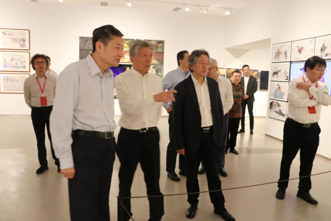 第十四届全国美术作品展览实验艺术、数字艺术与动画作品展展厅现场
